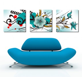 Tranh Poster Bộ 3